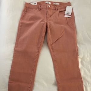 Jessica Simpson Peach cropped Jeans/jeggings